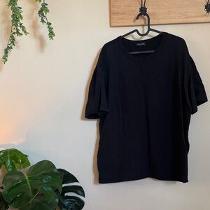 Eytys Black Short Sleeve Tee